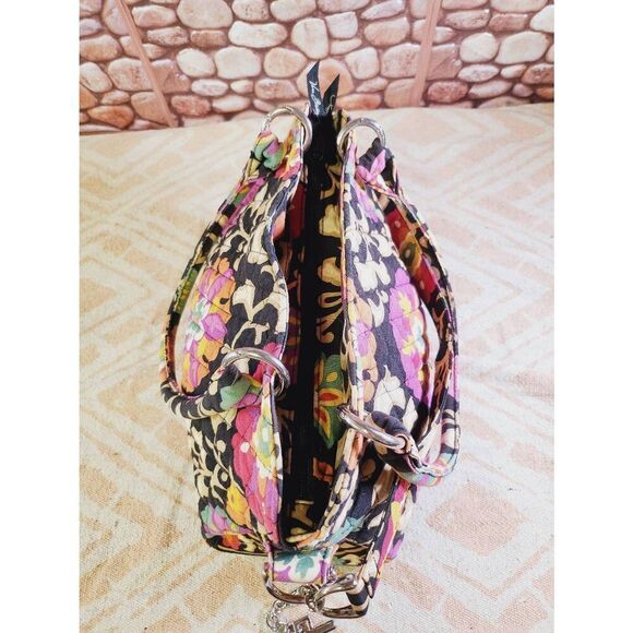 Vera Bradley Satchel With Detachable Shoulder Strap - Suzani Print #A48 - Picture 6 of 11